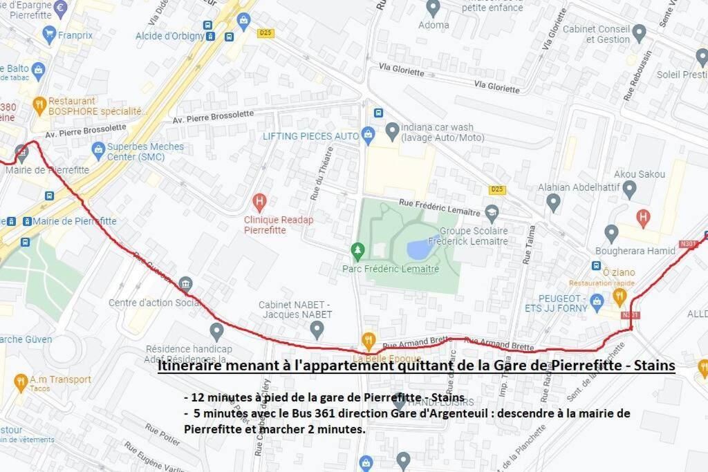 Studio Renove D'Exception Aux Portes De Paris ! Pierrefitte-sur-Seine Kültér fotó